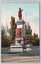 Monument to Brigham Young and Pioneers Salt Lake City UT UNP Early 1900's picture