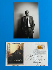 Jose Saramago (Nobel Prize Literature 1998) Hand Autographed Signed Nobel FDC picture