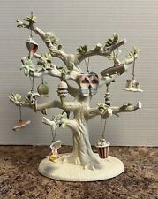 Lenox Ivory Porcelain Tree ~ 10 Beach Ornaments MINT picture