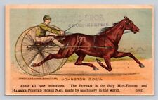 1886 Putnam Nail Horse Harness Race Sterling Bros Poughkeepsie NY P177 picture