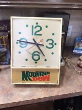 Vintage 1978 Mountain Dew Wall Clock  picture