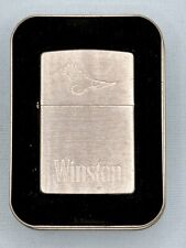 Vintage 1998 Winston Eagle Chrome Zippo Lighter Rare NEW picture