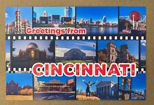 Postcard blank unused Cincinnati OH Multiview 4x6 with description picture