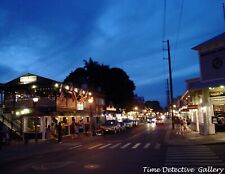 Front Street at Dusk, Lahaina, Maui, Hawaii - 2009 - Color Photo Print picture