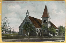 Burlington Wisconsin Episcopal Church Vintage Postcard c1910 picture