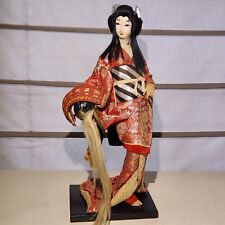 VTG Japanese Geisha Doll 17