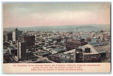 c1900 Panorama Wholesale District San Francisco California Mail Card Postcard picture