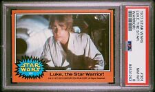 1977 Topps Star Wars #301 LUKE THE STAR WARRIOR - PSA 8 NM-MT - Series 5 Orange picture