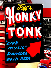 Order Your Name Painted Honky Tonk Country Live Music Nashville SIGN Dance SIGN picture