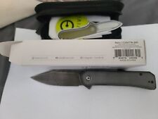 Civivi RELIC C20077B-DS1 Damascus Flipper Pocket Knife DARK Green Micarta  picture
