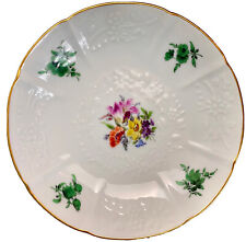 Meissen Plate, Dish/Small Plate - Handpainted, Floral - First Quality 6.5” picture