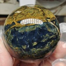 130g WOW Natural Rare Pietrsite Crystal ball Quartz Sphere Healing picture