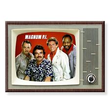 MAGNUM P.I. TV Show Classic TV 3.5 inches x 2.5 inches Steel FRIDGE MAGNET picture