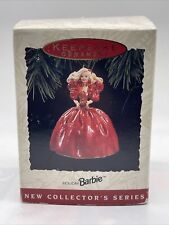 Vintage BARBIE Hallmark Keepsake 1993 Holiday Doll Ornament 1st In Series 🔥 picture