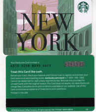 NEWEST 2023  NEW YORK #6310 REGIONAL NYC  MAG STRIP STARBUCKS  GIFT CARD picture