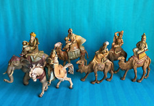Fontanini Nativity 3 KINGS 3 Wise Men ELEPHANT HORSE CAMEL ITALY Set 6 ❤️blt39j3 picture