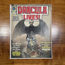 Dracula Lives #1 1973 Marvel Comics Horror Magazine Boris Vallego picture