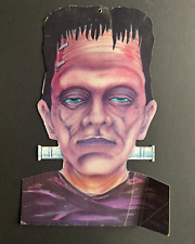 Vintage Halloween Decoration: Frankenstein's Head picture