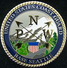 US Coast Guard USCG Base Seattle Challenge Coin picture
