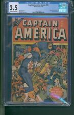 Captain America Comics #61 CGC 3.5 OWTW Pages Red Skull Bondage Cover picture