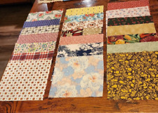 21 Vintage Cotton Fabric Mixed Prints Quilting Crafts Squares 6