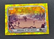 2024 Star Wars Topps Chrome Sapphire “Arriving at the Hanger” /75 PR - 1 picture