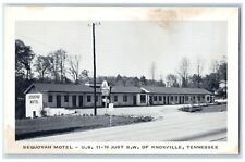 Knoxville Tennessee TN Postcard Sequoyah Motel Exterior Building c1957 Vintage picture