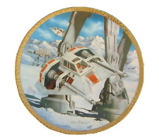 Star Wars Space Vehicles Snowspeeders Hamilton Collection Plate Original 1995 picture