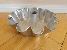 Vintage Le Nard Aluminum Fluted Cake Pan Rare picture