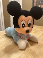 Rare Vintage 1984 Disneyland Plush Baby Mickey Mouse Stuffed Animal 10