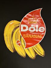 Dole Bananas Large Vintage Sticker Circa 1963 25x33 Inches ORIGINAL picture