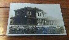 Elkins West Virginia WV RPPC Photo W.M.R.R. Depot Railroad 1909 picture