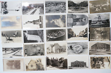 RPPC Postcard Lot of 25 Vintage Real Photo Postcards Antique Old Photos Picture picture