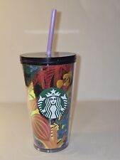Starbucks 2022 Limited Edition Forest Dreamscape Floral 16oz Tumbler New picture