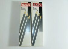 24 Berol ENSIGN 200 F 2-1/2 Pencils with erasers 2 Boxes Of 12  Made in USA  picture