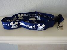 Disneyland Resort 50th Anniversary Lanyard Blue 'Happiest Homecoming on Earth' picture