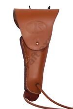 Leather US WW2 Style M1916 .45 Colt Tan Utility Holster picture