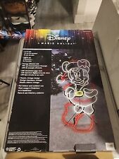 Disney Magic Holiday LightGlo LED Lighted Minnie Mouse Mrs Claus 2.4ft Tested picture