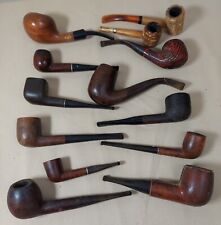 Vintage Estate Tobacco Smoking Pipes Lot Various Manufacturers Lot Of 13 picture