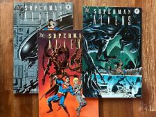 Superman vs Aliens (DC/Dark Horse, 1995) Complete Set picture