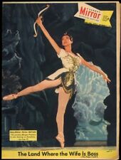 NY Sunday MIRROR Magazine 9/11 1955 Margot Fonteyn Hildy Parks picture