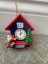 New York Giants 2014 Danbury Mint Cuckoo Clock Christmas Ornament picture