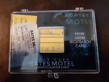 Breygent Bates Motel Prop Card with writing - Peter Grebe picture