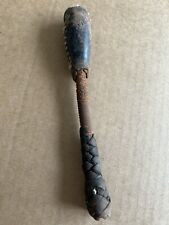 Vintage 8” Police Braided / Woven Leather Slap Jack picture