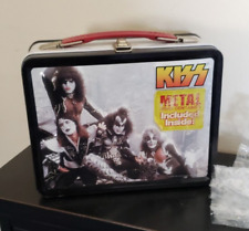 KISS Retro Metal Lunchbox w/thermos NEW 2000 NECA picture