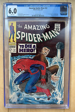 The Amazing Spider-Man #52 Stan Lee John Romita White Pages CGC 6.0 picture