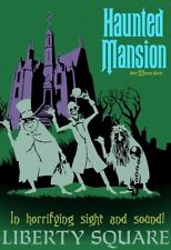 13”x19” Haunted Mansion Walt Disney World Poster, new, thick poster paper picture