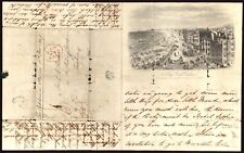1847 England Stampless Cover - Kings Road Bringhton - EX Rare Letter Head Bill picture