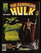 Rampaging Hulk #5 VF+ 8.5 Sub-Mariner Jim Starlin Cover Art Marvel 1977 picture