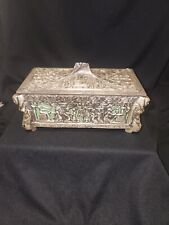 Vintage Silver Plated Egyptian Box picture